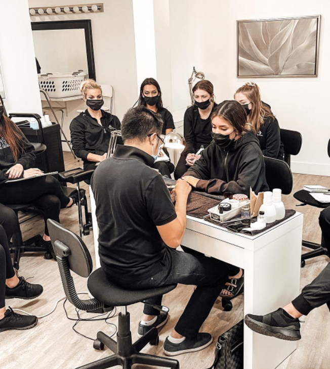 Accredited Esthetics Program Nail Training